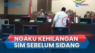 Sidang Kasus Belum Mulai Menpora Dito Ngaku SIMnya Hilang di Hadapan Hakim Identitas Dicek [upl. by Lehmann]