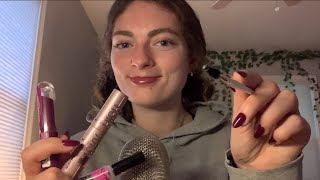 ASMR testing new makeup💋🕯️ [upl. by Aleacin368]