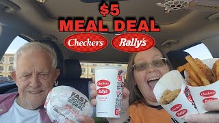 Rallys  Checkers 5 Meal Deal Review foodreview fastfood fastfoodreview honestfoodreviews [upl. by Feingold]