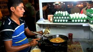 Ahmedabad Street Food Omelette Center Ahmedabad India Video 1  Shot on Fujifilm XT1 [upl. by Lagas]