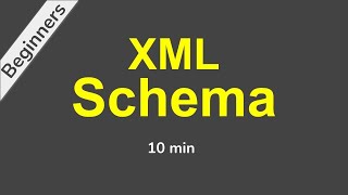 XML Schema XSD Beginner Tutorial with Demo [upl. by Leupold]