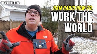 How to work the world with a home made antenna Hello 10 meter band hamradioqa [upl. by Soren457]