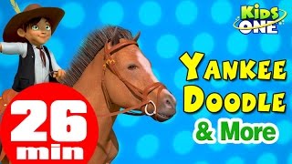 Yankee Doodle Went to Town amp More Nursery Rhymes from KidsOne [upl. by Redneval261]