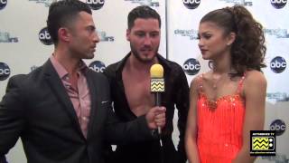 Dancing with the Stars  Zendaya amp Val Chmerkovskiy AfterBuzz TV Interview April 29th 2013 [upl. by Enyamert933]