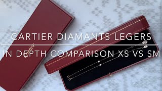 I Changed My Mind Again🙈 In Depth Comparison Between Cartier Diamants Legers Bracelet XS vs SM [upl. by Eneroc]