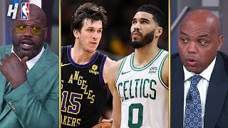 Inside the NBA reacts to Lakers vs Celtics Highlights [upl. by Arrekahs]