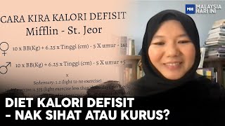 Diet Kalori Defisit  Nak Sihat Atau Kurus  MHI 9 Januari 2023 [upl. by Tiphani]