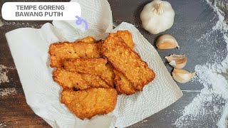 RESEP TEMPE GORENG BAWANG [upl. by Aura]