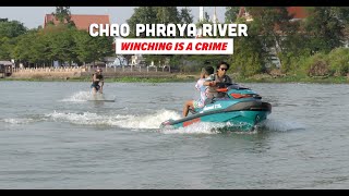 Seadoo Wake Wakeskating in Thailand  BTS Winching is a Crime 03 [upl. by Anitsirhcairam938]