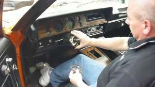 Turn Signal Switch Repacement in 70s GM Vehicle Part 1 of 3 [upl. by Hey]