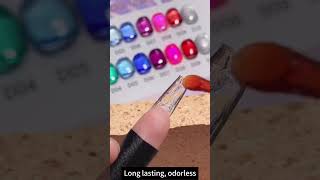 【fashion color gel polish】Fashion Glazed color uv gel polish nail design nails beautynails [upl. by Dunstan]