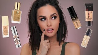 Best Full Coverage Drugstore amp Highend Foundations [upl. by Imeaj]