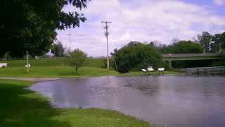 Massena Springs Park River Flooding [upl. by Rudy701]