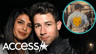 Priyanka Chopras CUTE Peek At Nick Jonas Cradling Baby Malti [upl. by Averi]