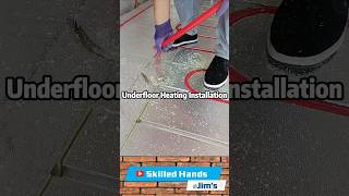 Underfloor Heating Installation Bringing Warmth to Your Home Jimskilledhands [upl. by Kwon]