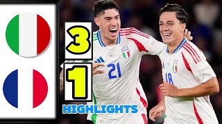 🔵France vs Italy 13 Extended HIGHLIGHTS  UEFA Nations League September 2024 [upl. by Ehcadroj]