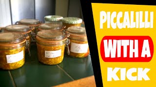 Piccalilli with a KICK  Best Piccalilli recipe [upl. by Victor]