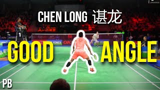 Chen Long 谌龙 GOOD ANGLE  Chen Long vs Viktor Axelsen  Denmark Open 2015  MS  SF  HIGHLIGHTS [upl. by Suiravaj]