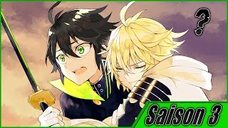 La SAISON 3 de Owari No Seraph Confirmée  Mise au point [upl. by Lledo]