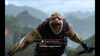 Shadow of mordor bloody uruk quotes [upl. by Curson]