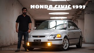 Honda Civic 1997 With B20B 20L Automatic transmission ViRS Interior [upl. by Nasas]