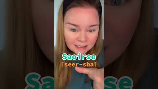 How to pronounce Saoirse in Irish and why irish irishgaelic irishnames irishgirlnames [upl. by Cowden]