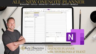 AllNew 2025 OneNote Digital Planner  Personal and Business Planning [upl. by Anaibib178]