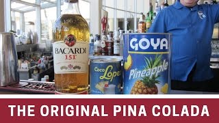 How To Make A Pina Colada The Way It Was Originally Made [upl. by Enidlarej907]