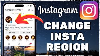 How to Change Instagram RegionCountry on Instagram 2024 [upl. by Herb]