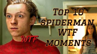 Top 10 spiderman WTF moments [upl. by Hsemar]