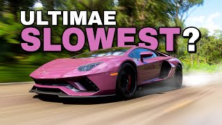 The Top 5 FASTEST Aventadors in Forza Horizon 5  Top Speed Comparison [upl. by Fanny774]