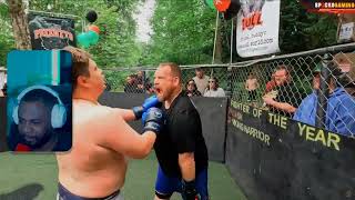 Heavyweight Showdown Epic Backyard Battle Between Two Strong Competitors [upl. by Gonagle]