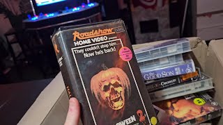 Unboxing 165 Mystery ExRental VHS Tapes from Old Video Stores  RARE FINDS [upl. by Ilbert700]