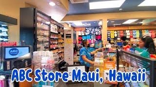 ABC store  Lahaina Maui Hawaii  All you need in one store [upl. by Ybab]