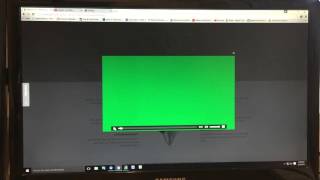 Permanent fix How to fix Green Video Screen for windows 10 in Google Chrome [upl. by Hnaht]