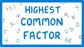 How to find the Highest Common Factor 7 [upl. by Herzig698]