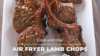 Air Fryer Lamb Chops [upl. by Kosel582]