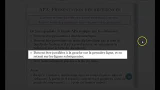 APA  Mise en page rapide des references bibliographiques MS Word [upl. by Lehrer]