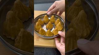 Modak Recipe  How to make modak  मोदक रेसिपी  Modak recipe for Ganesh chaturthi recipe shorts [upl. by Anyaj]