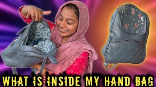 MY HAND BAG SECRETs  PAMIs WORLD [upl. by Tjader67]