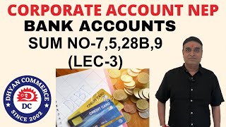 Bank Accounts NEP Lec3 [upl. by Russell]