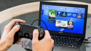 How To Connect PS4 To Laptop  Playstation 4 Remote Play PC amp Mac [upl. by Afatsom]