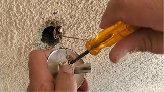 How To Install A Doorbell Button [upl. by Orutra596]