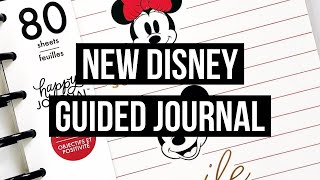 NEW December 2020 Release  Disney Guided Happy Planner Journal  Mickey and Minnie Flip Through [upl. by Kaiser]