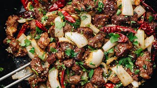 RealDeal Xinjiang Cumin Lamb 孜然羊肉 Recipe [upl. by Zavala482]