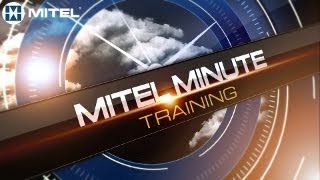 Mitel® Minute Training 6867i How to use 3Way Conference [upl. by Rotman]