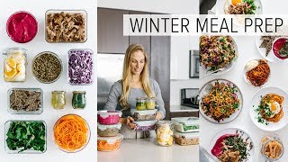 MEAL PREP for WINTER  healthy recipes  PDF guide [upl. by Gaither]