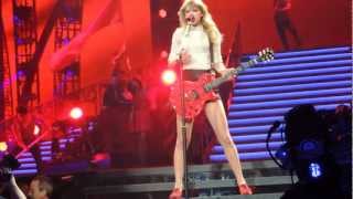 Taylor Swift  quotRedquot Live from Newark  The RED Tour March 28th  HD [upl. by Aicnilav]