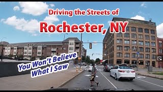 Driving Rochester NY  You Wont Believe What I Saw [upl. by Oralee]