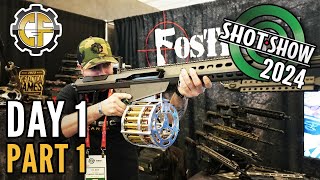 SHOT Show 2024 Day 1 Part 1 [upl. by Aldredge]